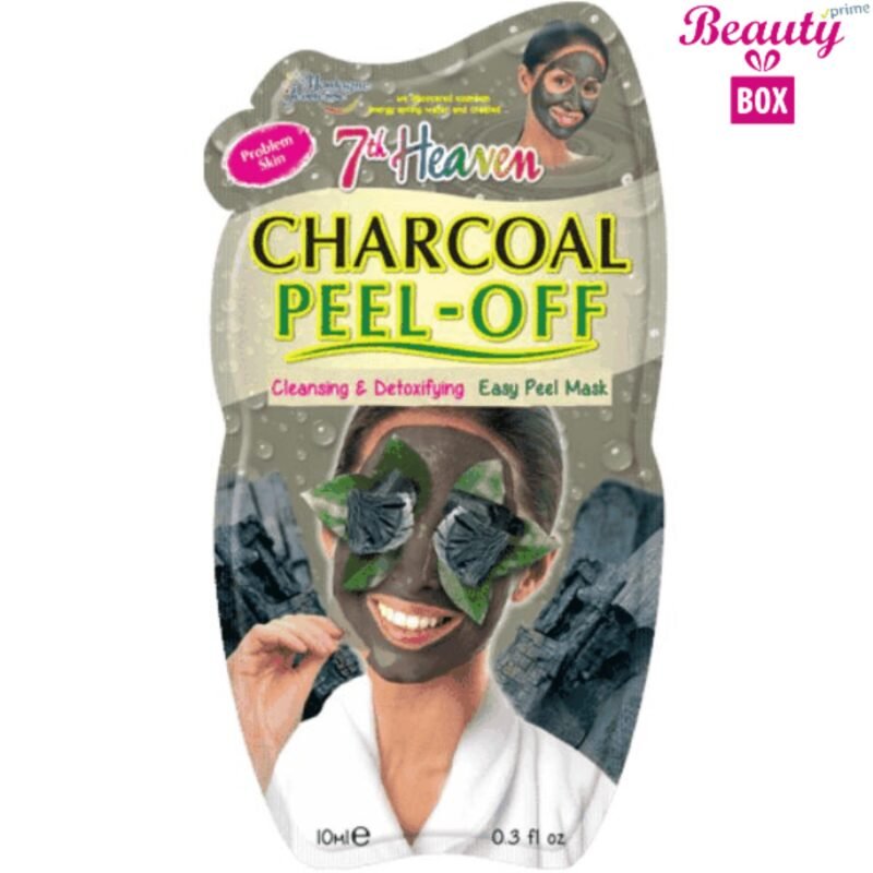 7th Heaven Charcoal Peel Off Mask - 10Ml