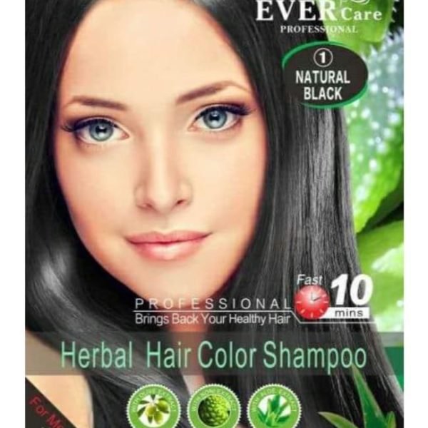 Evercare Professional Herbal Hair Color - Natural Black