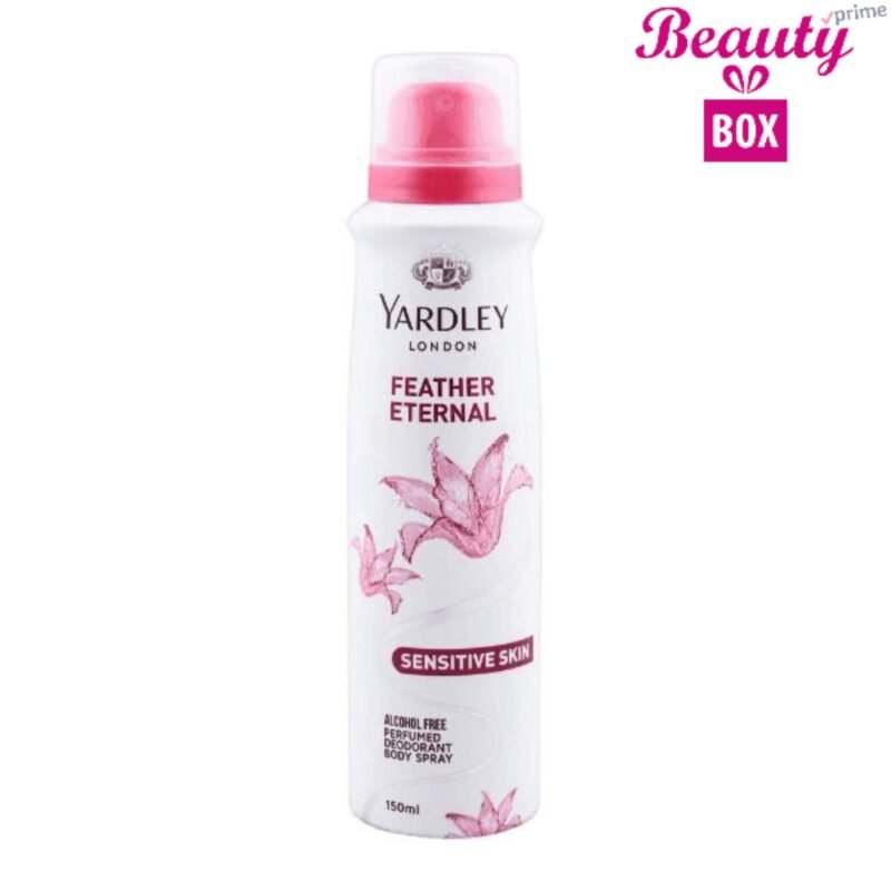 Yardley Sensitive Feather Eternal Body Spray - 150 Ml