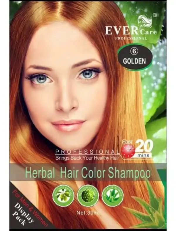Evercare Professional Herbal Hair Color - Golden