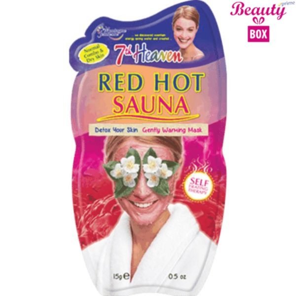 7th Heaven Red Hot Sauna Mask - 15G