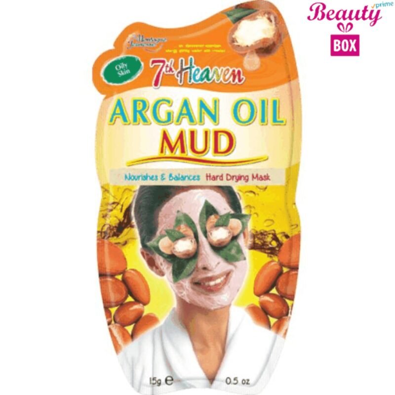 7th Heaven Argan Oil Mud Mask - 15G