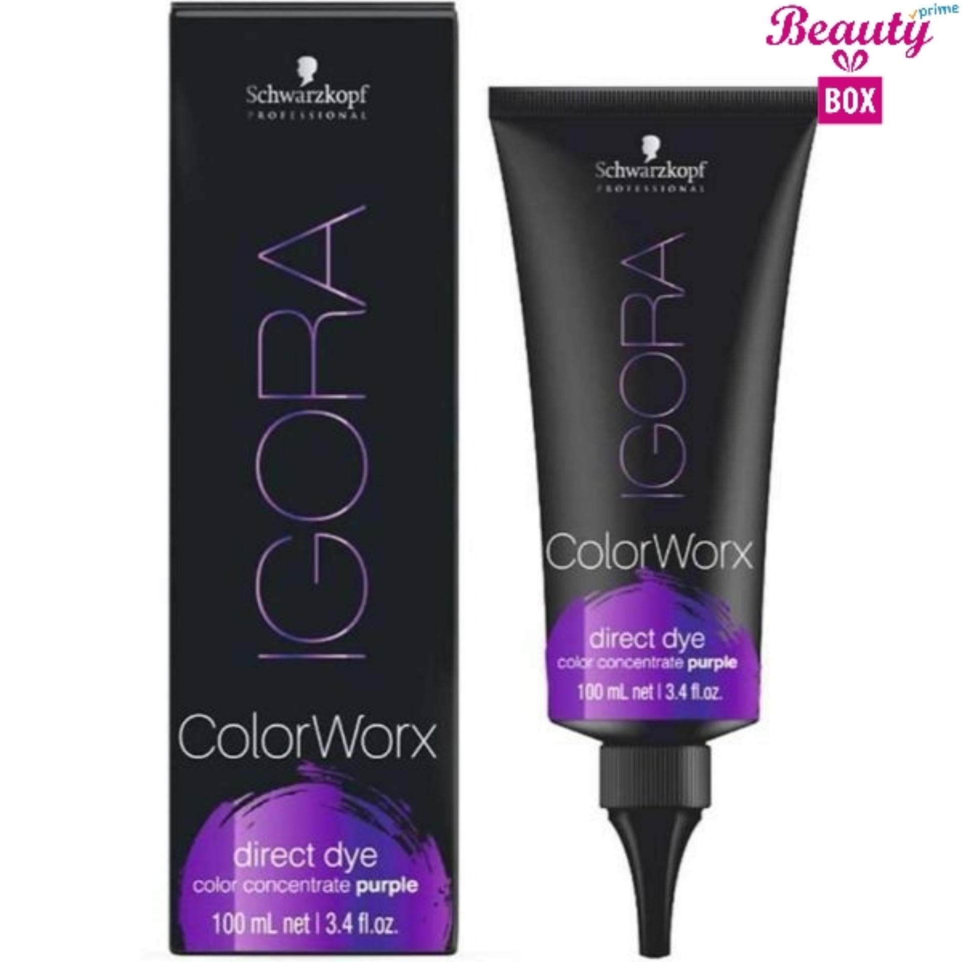 Schwarzkopf Igora ColorWorx Direct Dye Hair Color - Purple - Beauty Box