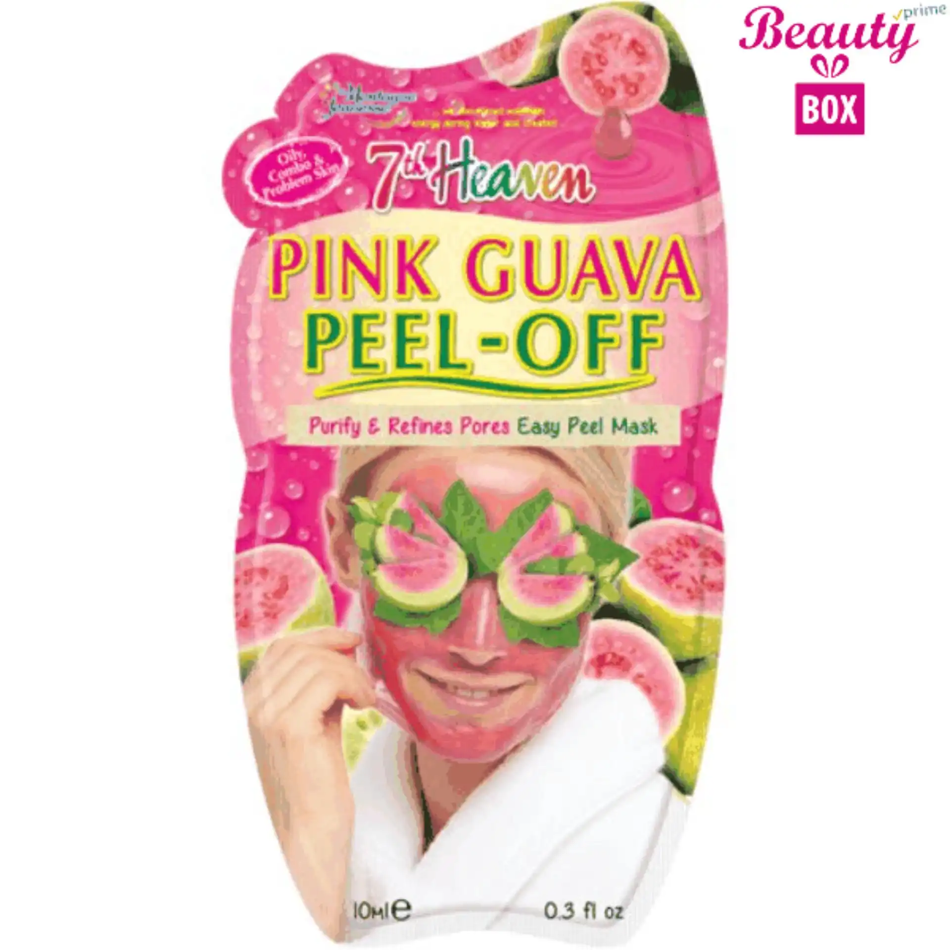 7th Heaven Pink Guava Peel Off Mask - 10Ml