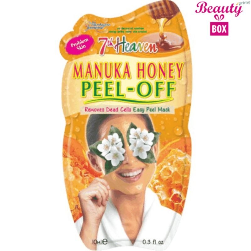 7th Heaven Manuka Honey Peel Off Mask - 10Ml 7th Heaven Manuka Honey Peel Off Mask - 10Ml