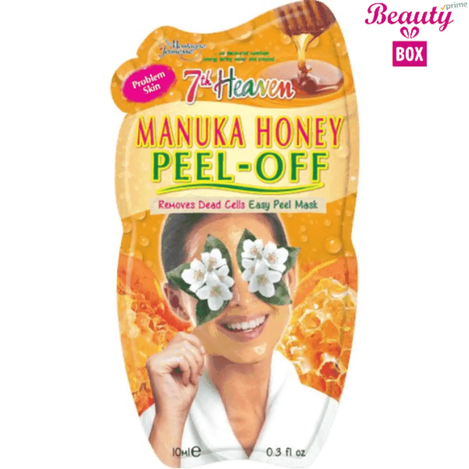 7th Heaven Manuka Honey Peel Off Mask - 10Ml