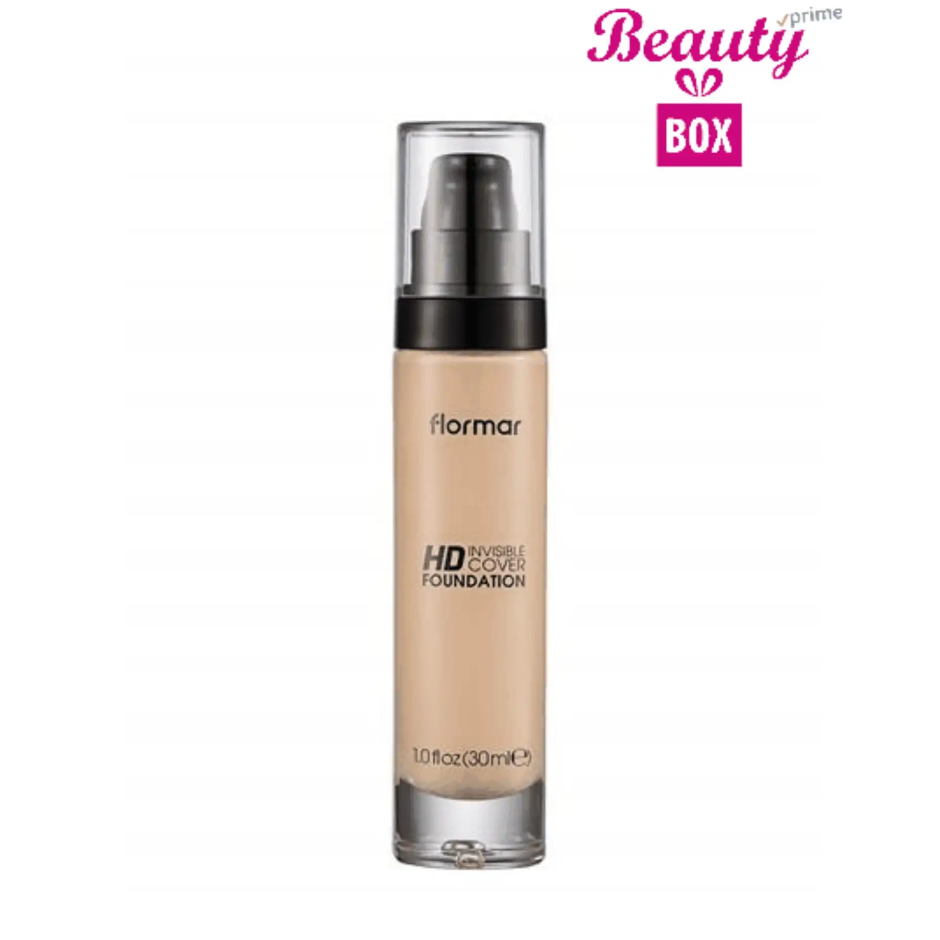 Flormar Invisible Cover HD Foundation - 003 Light Ivory