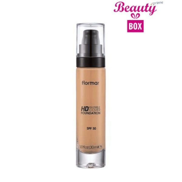 Flormar Invisible Cover HD Foundation - 070 Creamy Beige