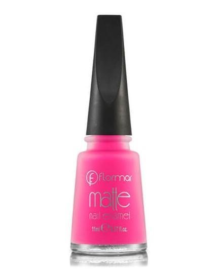 Flormar Matte Nail Enamel - M17 Neon Pink