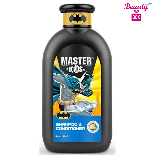 Master Kids Batman Conditioner + Shampoo - 150 Ml