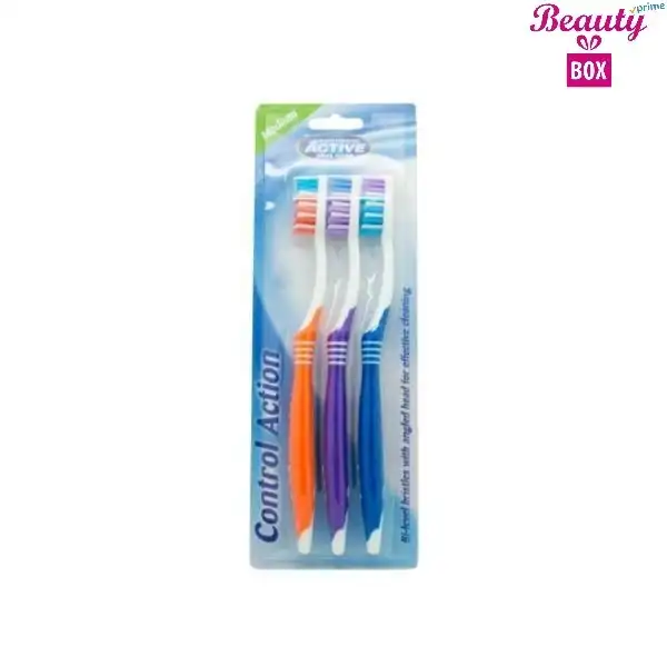 Beauty Formulas Active 3'S Ctrl Action Tooth Brush