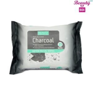 Beauty Formulas Charcoal Facial Wipes - Pack Of 25