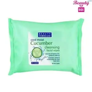 Beauty Formulas Cucumber Make Up Wipes - Pack Of 30