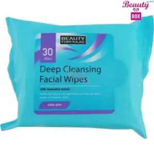 Beauty Formulas Deep Cleansing Make Up Wipes - Pack Of 30