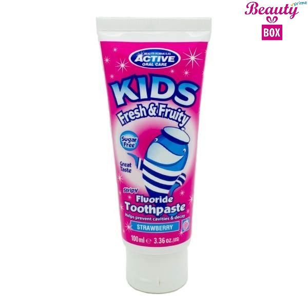 Beauty Formulas Active Fresh & Fruty Tooth Paste - 100Ml