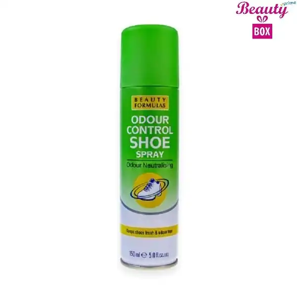 Beauty Formulas Odour Control Shoe Spray -  150Ml