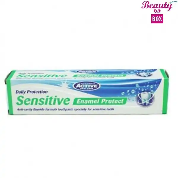 Beauty Formulas Active Sensitive Enamel Prot Tooth Paste - 100Ml