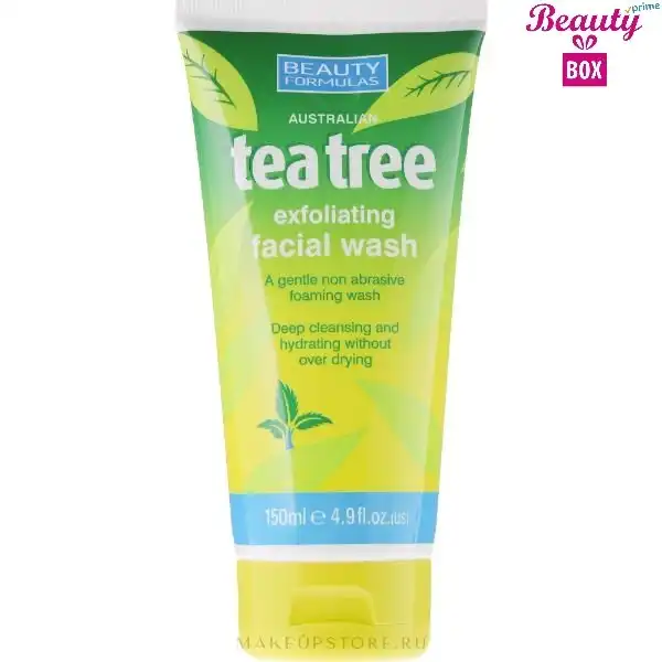 Beauty Formulas Tea Tree Exfo Facial Wash - 150Ml