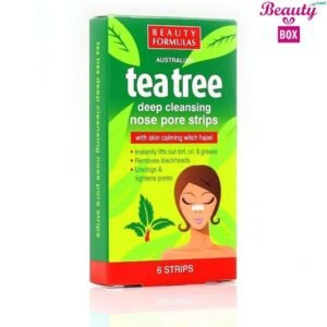 Beauty Formulas Tea Tree Nose Strip - Pack Of 6