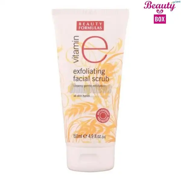 Beauty Formulas Vit-E Exfoliating Facial Scrub -  150Ml