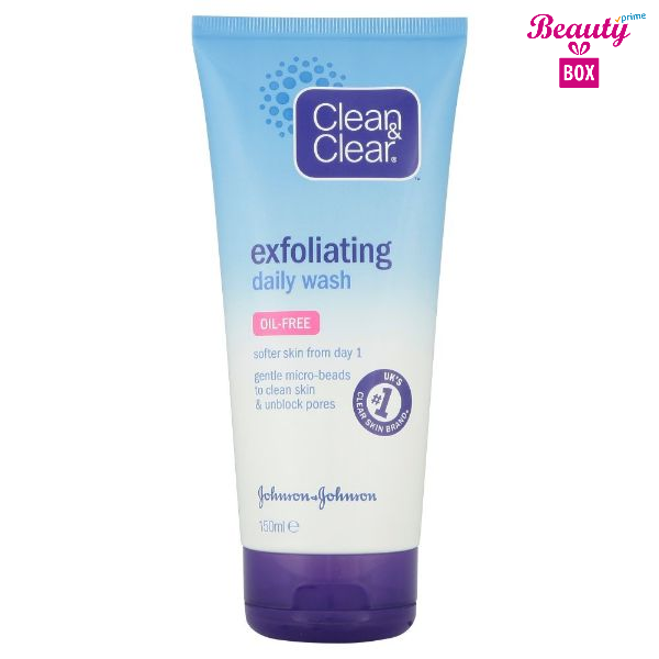 Clean & Clear Exfoliating Daily Wash 150- Ml-1