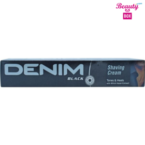 Denim Black Shaving Cream - 100Ml