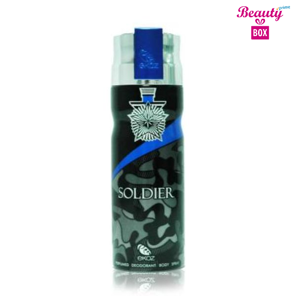Ekoz Soldier Body Spray - 200 Ml