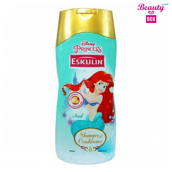 Eskulin Kids Princess Ariel Shampoo - 200 Ml