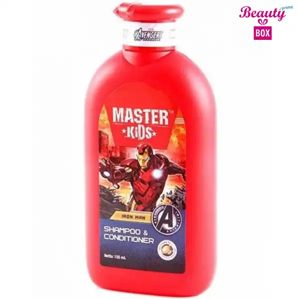 Master Kids Iron Man Conditioner + Shampoo - 150 Ml