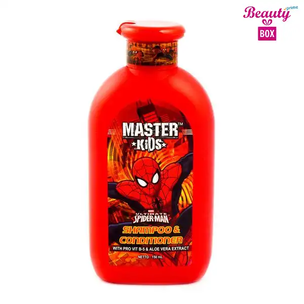 Master Kids Spiderman Conditioner + Shampoo - 150 Ml
