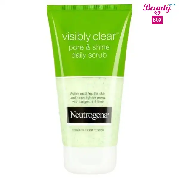 Neutrogena Visibly Clear Pore And Shine Daily Scrub - 150Ml