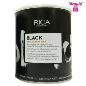 Rica Black Brazilian Sensitive Skin Liposoluble Wax - 800Ml
