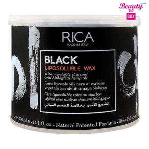 Rica Black Brazilian Sensitive Skin Liposoluble Wax - 400Ml