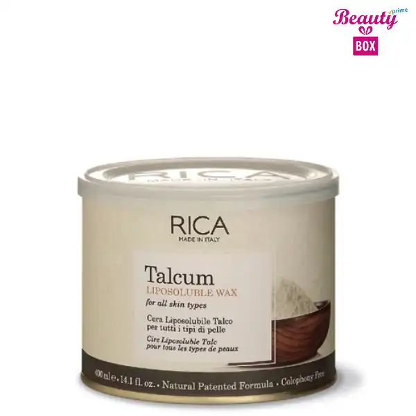 Rica Talcum All Skin Liposoluble Wax - 400 Ml
