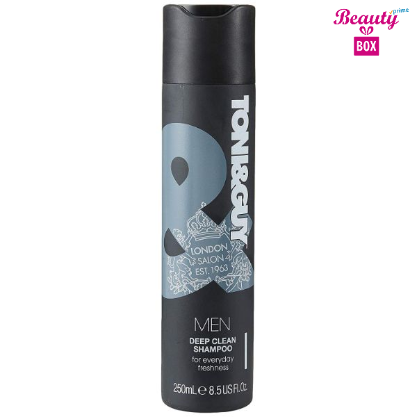 ToniGuy Men Deep Clean Shampoo 250Ml 1 Beauty Box
