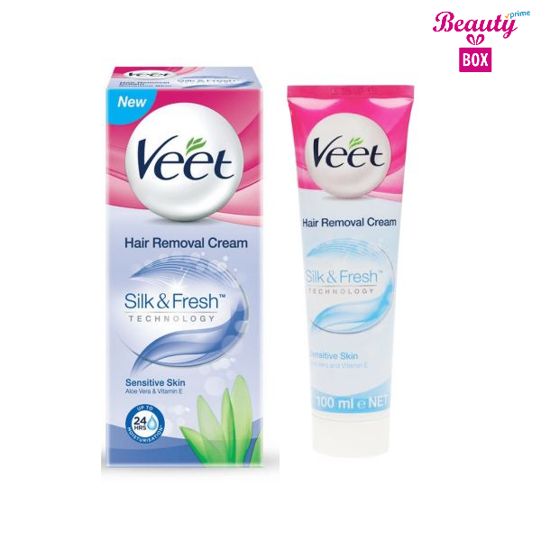 Veet Hair Removal Cream Sensitive Skin Beauty Box