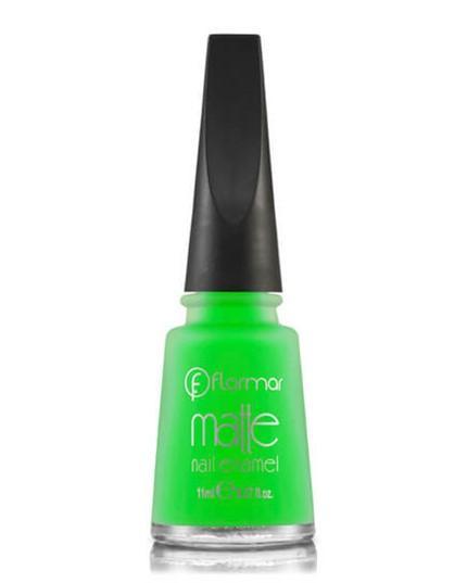 Flormar Matte Nail Enamel - M14 Neon Frog