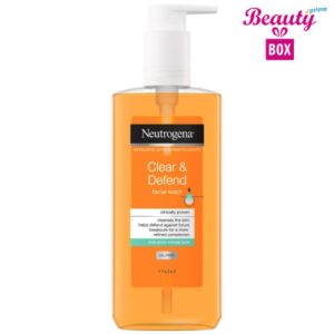 Neutrogena Clear And Defend Facial Wash - 200 Ml