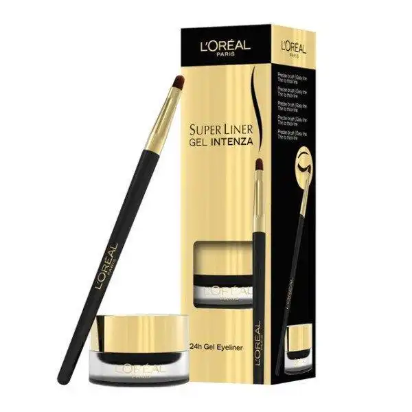 Loreal Super Liner 24H Intenza Gel Eyeliner - 02 Golden Black