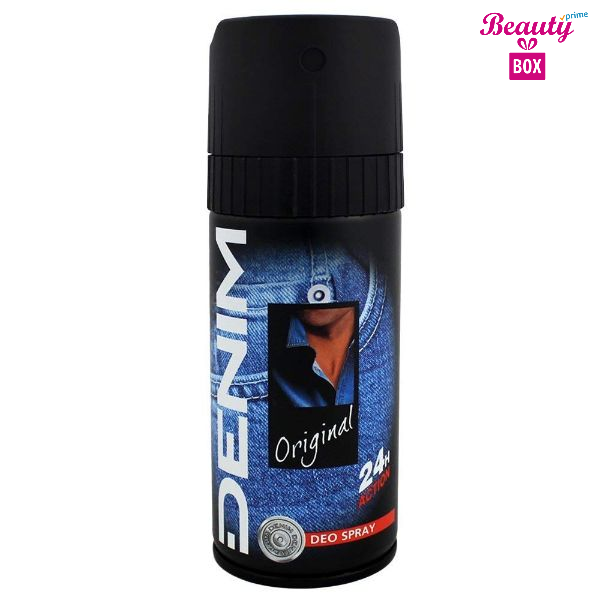 3 x Denim Original Deodorant Spray Body Spray each 150 ml 1 Beauty Box
