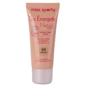 Miss Sporty So Energetic Natural Foundation 02 Medium