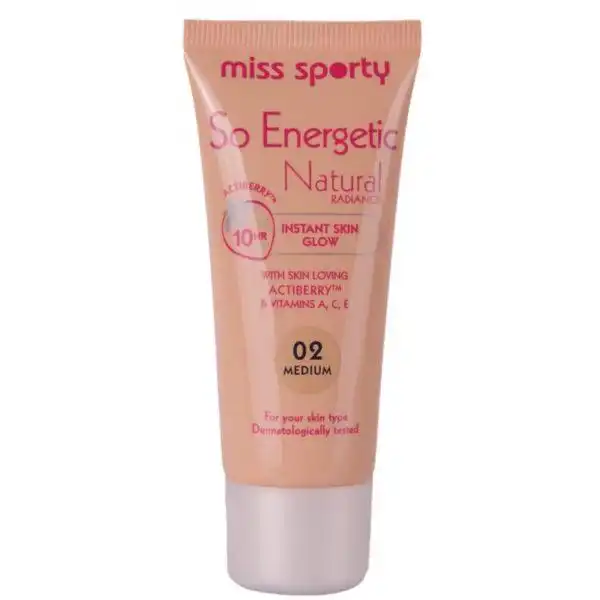 Miss Sporty So Energetic Natural Foundation 02 Medium