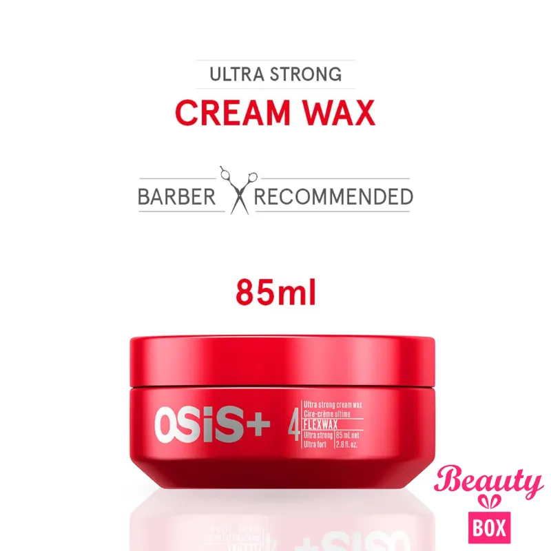 OSiS+ FLEXWAX Ultra Strong Cream Wax, 2.8-Ounce