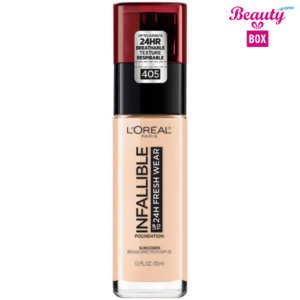 Loreal Infallible 24Hr Stay Fresh Foundation - 015 Porcelain 30Ml