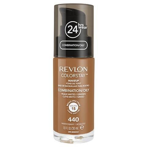 Revlon Colorstay Foundation Combination To Oily - 440 Mahogany Combination/Oily