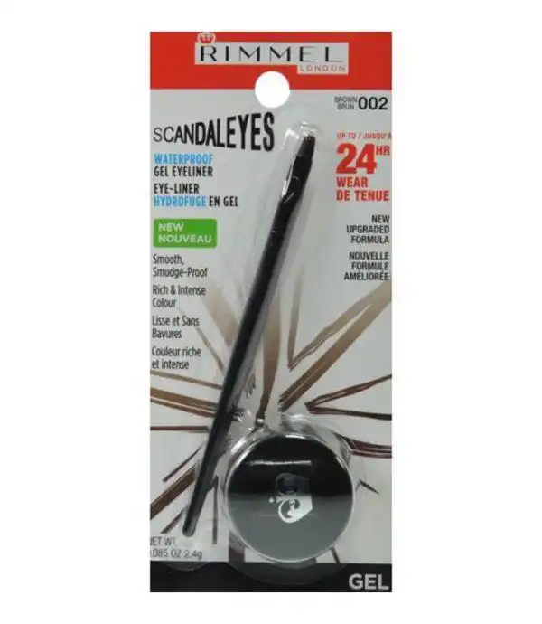 Rimmel Scandaleyes Waterproof Gel Eyeliner - 002 Brown