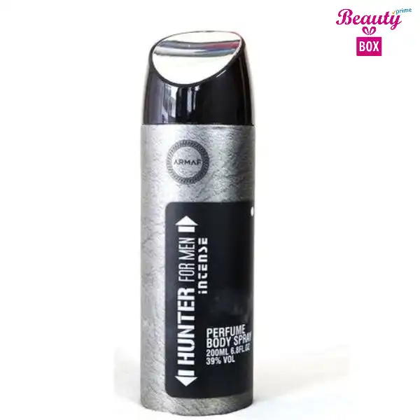 Armaf Hunter Intense Deodorant Body Spray For Men – 200 Ml Beauty Box