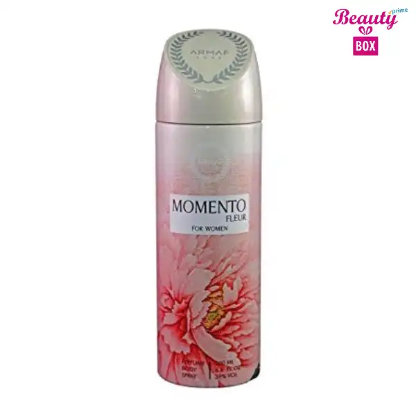 Armaf Momento Fleur Deodorant Body Spray For Women – 200 Ml Beauty Box