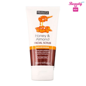 Beauty Formulas Honey & Almond Facial Scrub -  150Ml