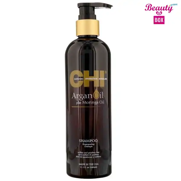 CHI Argan Oil Shampoo – 340 Ml Beauty Box